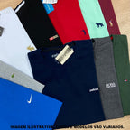 Kit 10 Camisetas Masculinas Premium em Malha Peruana