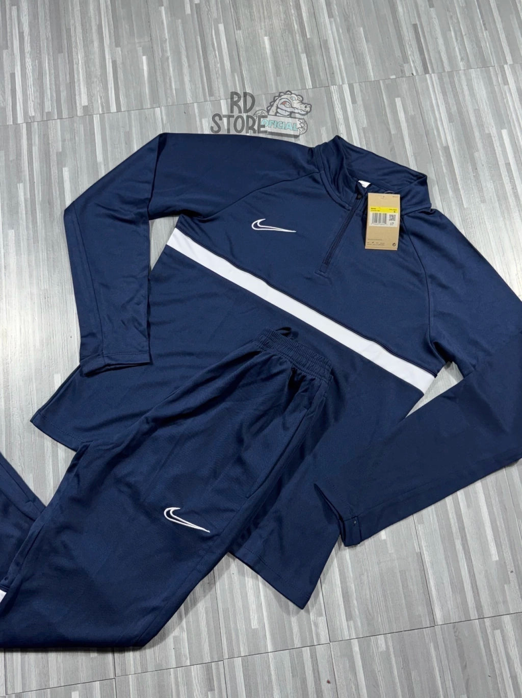 CONJUNTO NIKE DRI FIT ( AZUL )