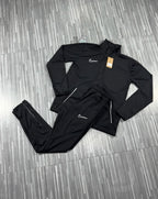 CONJUNTO NIKE DRI-FIT 21 ( PRETO c/ BRANCO )