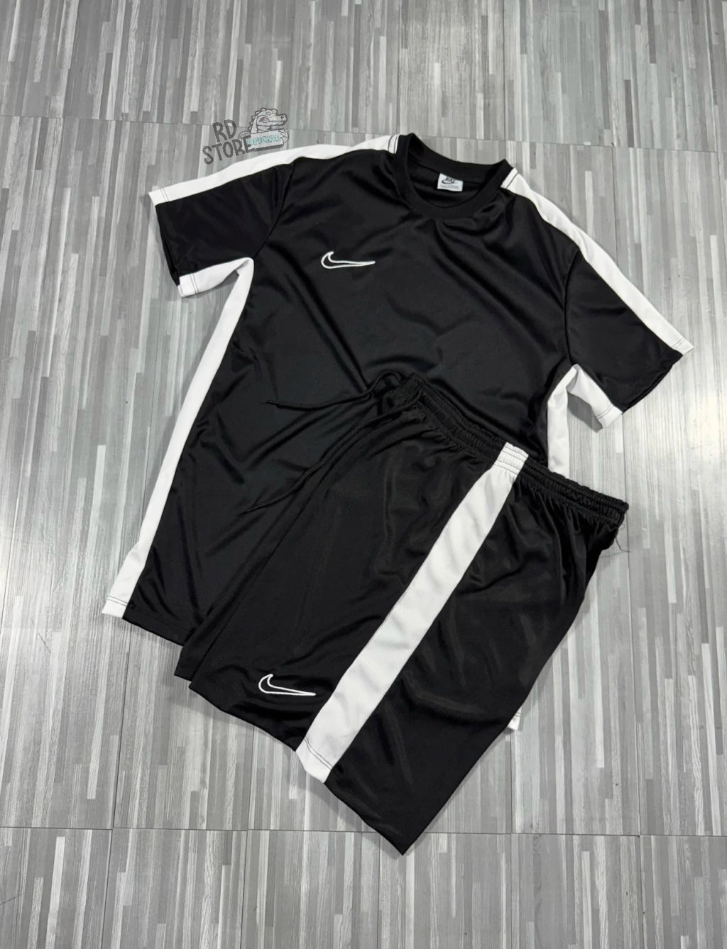 CONJUNTO DRI-FIT ACADEMY ( PRETO )