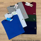 Kit 6 Camisetas Masculinas Premium - Malha Peruana