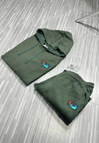 CONJUNTO NIKE CLUB PATCH FLEECE ( VERDE )