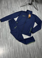 CONJUNTO NIKE DRI-FIT ( AZUL c/ VERDE NEON )
