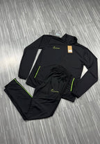 CONJUNTO NIKE DRI-FIT ( PRETO c/ VERDE )
