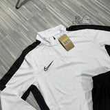 CONJUNTO NIKE DRI-FIT 23 ( BRANCO c/ PRETO )