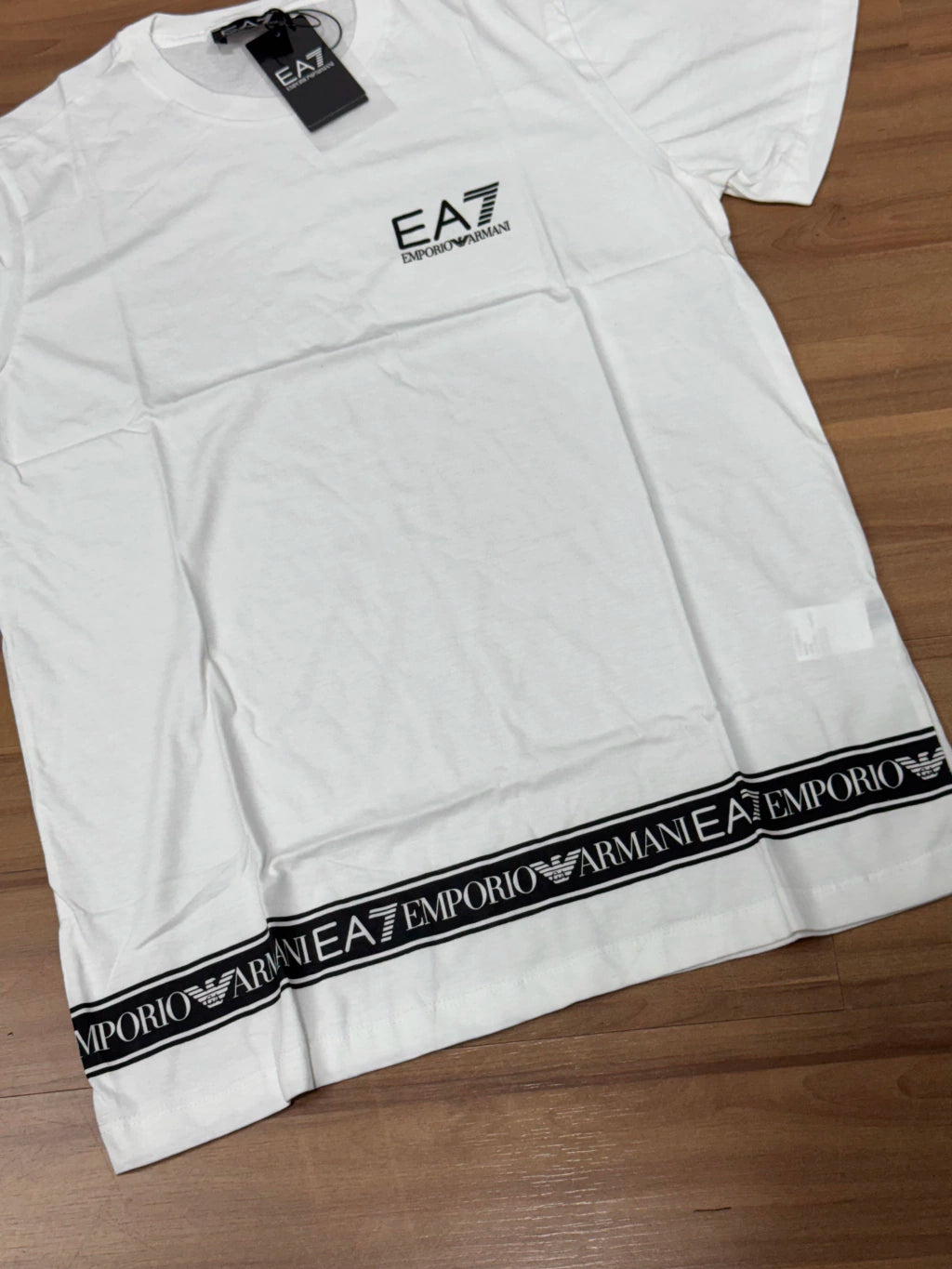 CAMISETA EA7 BARRA