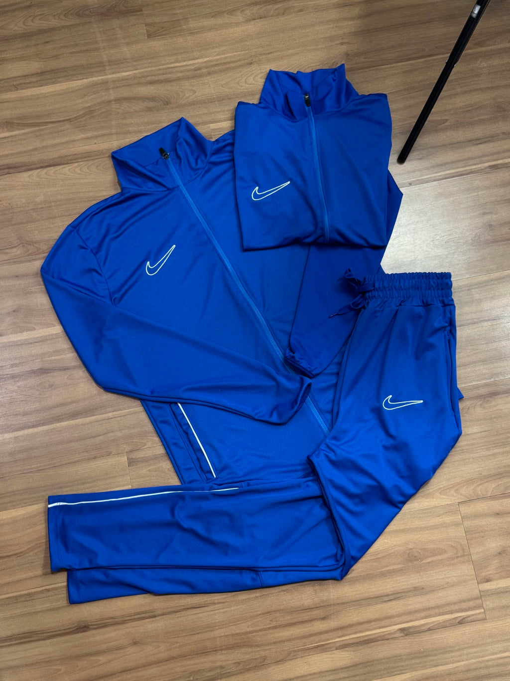 CONJUNTO NIKE DRI-FIT ( AZUL /c BRANCO )