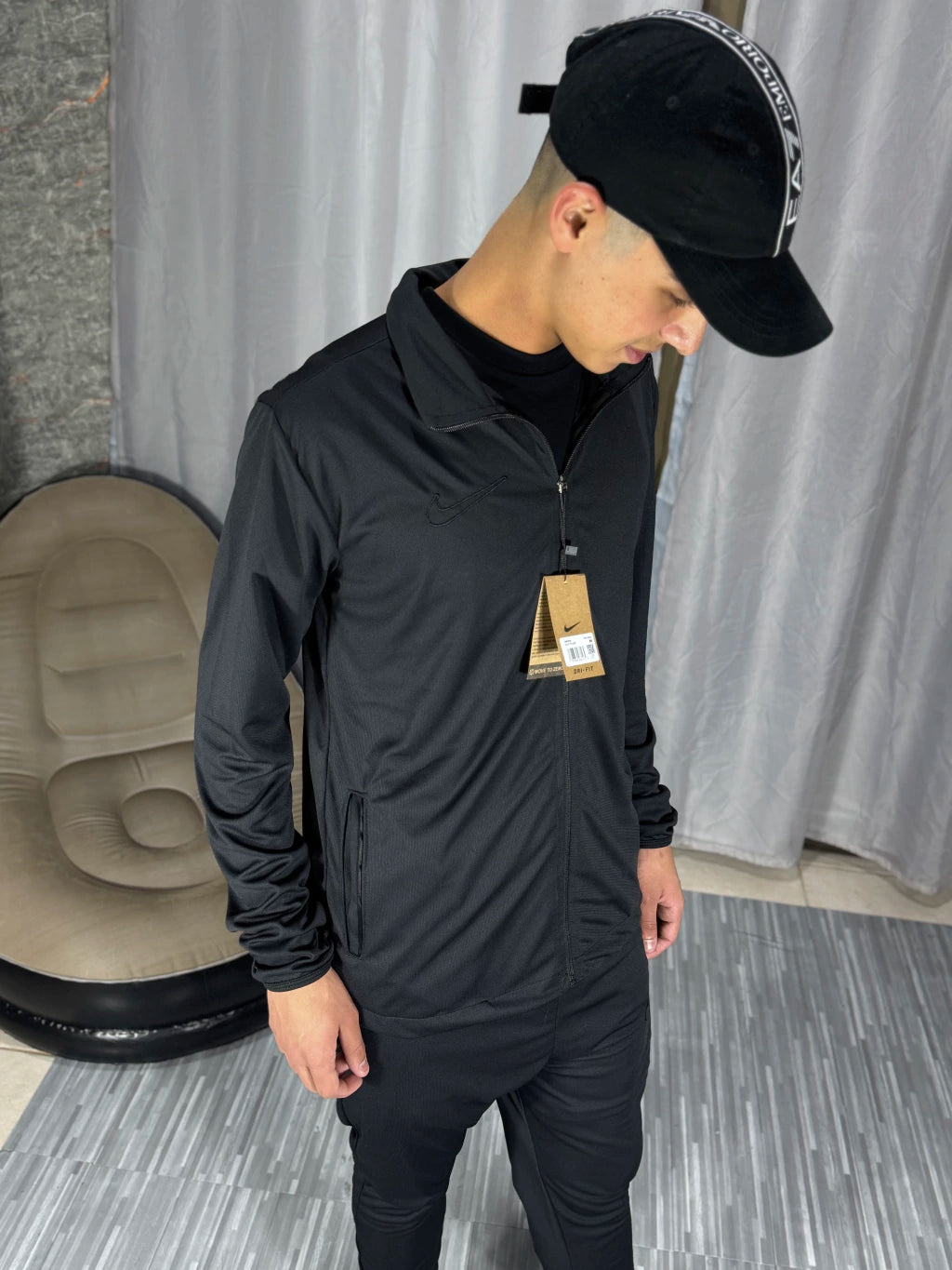 CONJUNTO NIKE DRI-FIT ( PRETO )