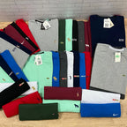 Kit 50 Camisetas Masculinas Premium em Malha Peruana